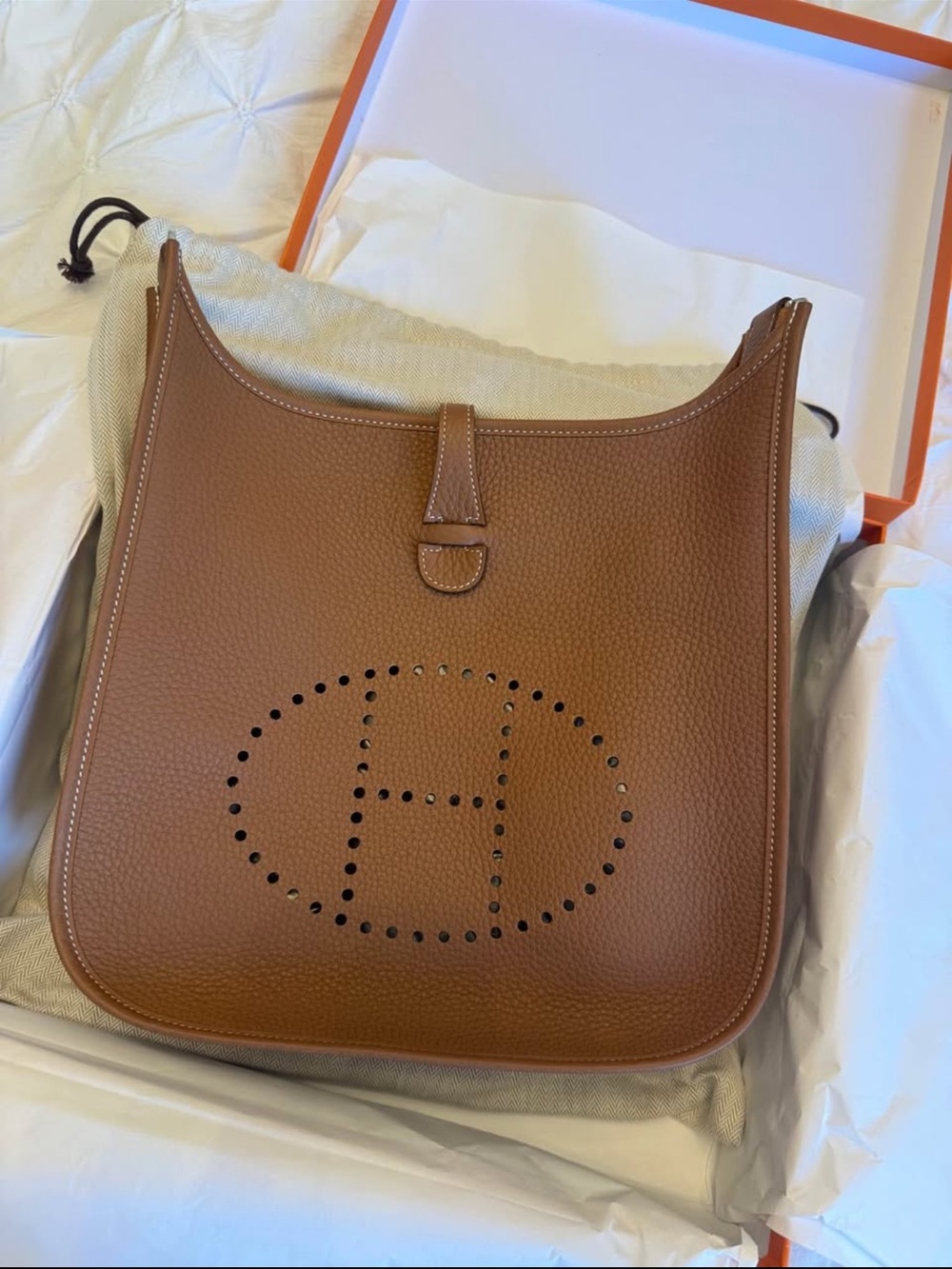 Hermes Evelyne 29 Gold